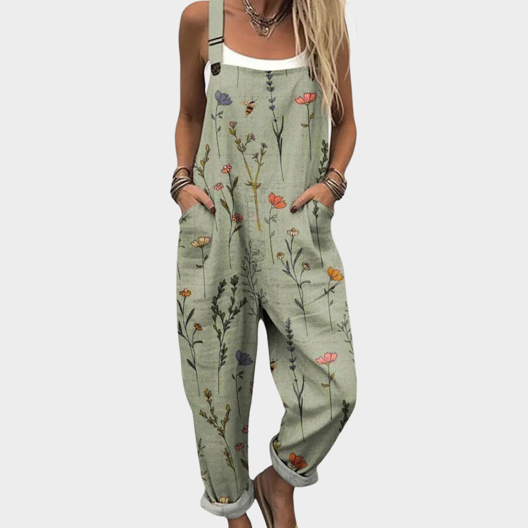 Printed Work Overalls