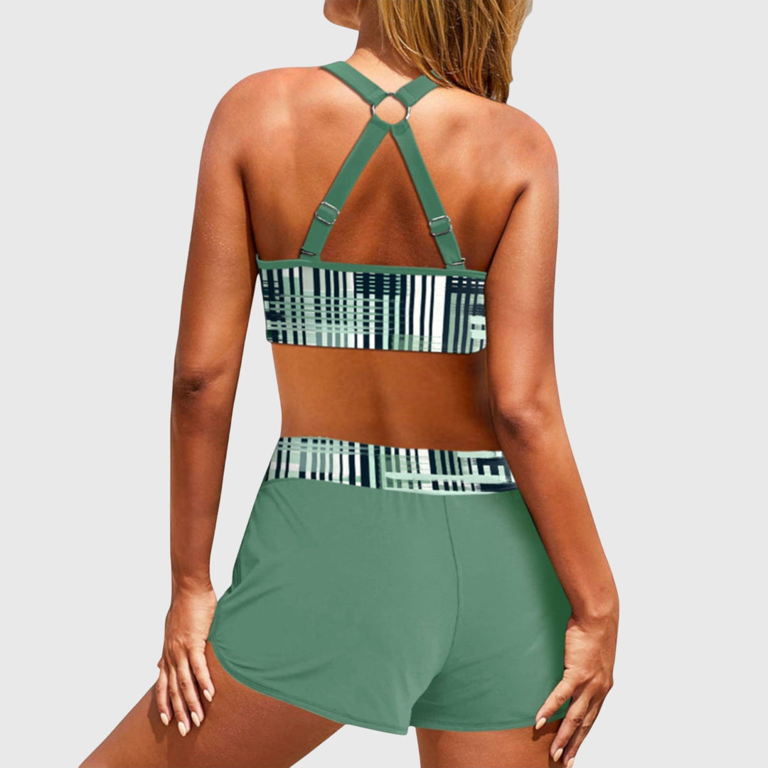 Grace | High-Waist Ribbed Bikini