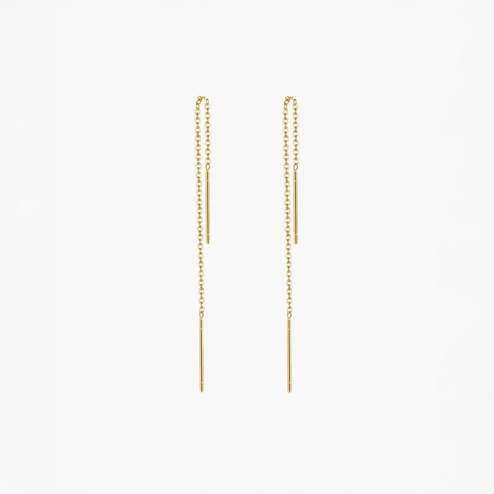 Persaïa | Fine hoop earrings for threading in modern design