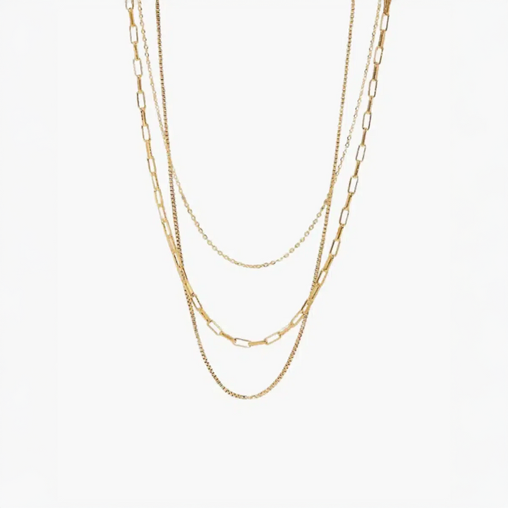 Eloria | Overlapping Necklace in Parisian Chic