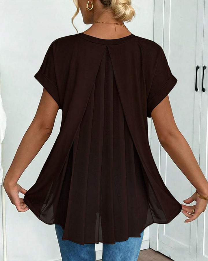 Avery | Patchwork Short-Sleeve Tee