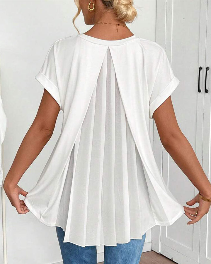 Avery | Patchwork Short-Sleeve Tee