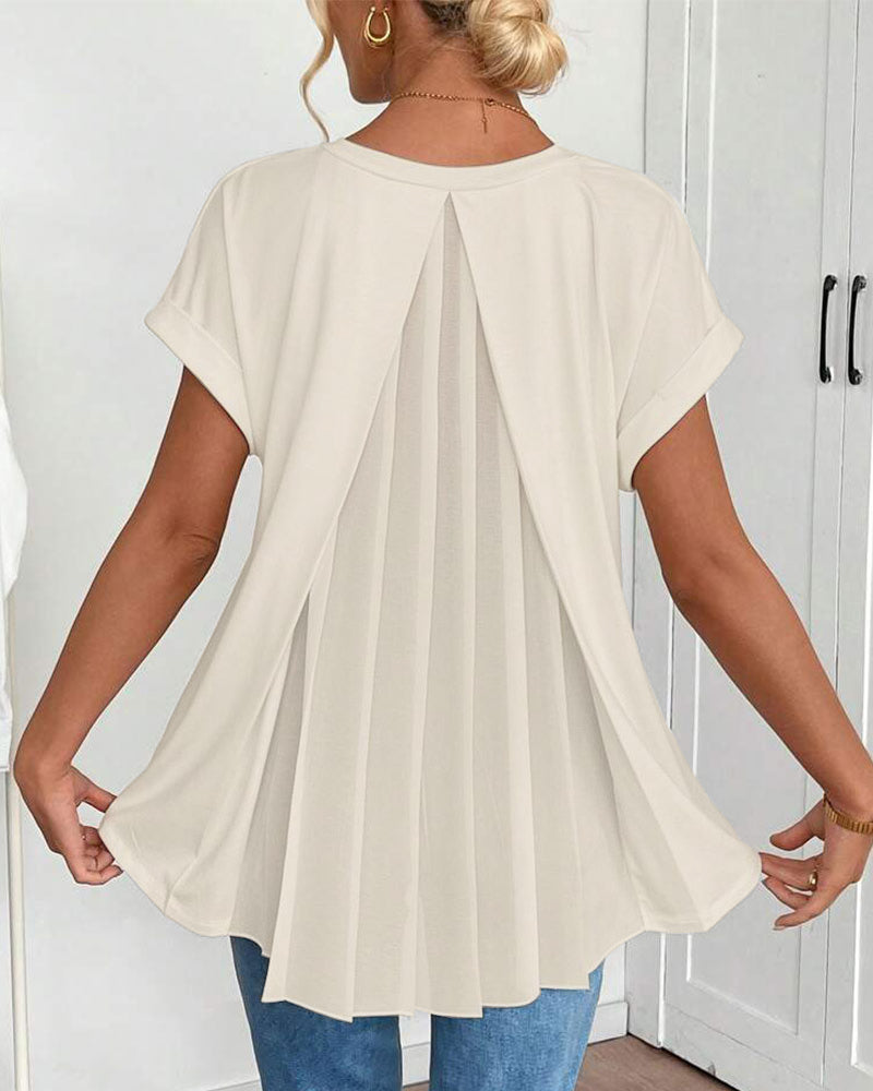 Avery | Patchwork Short-Sleeve Tee