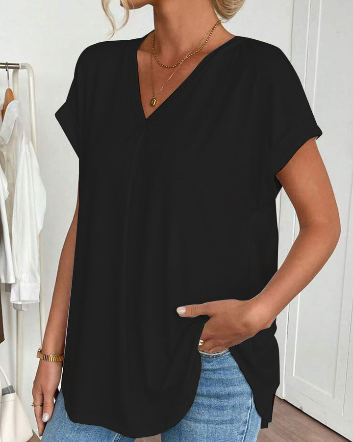 Avery | Patchwork Short-Sleeve Tee