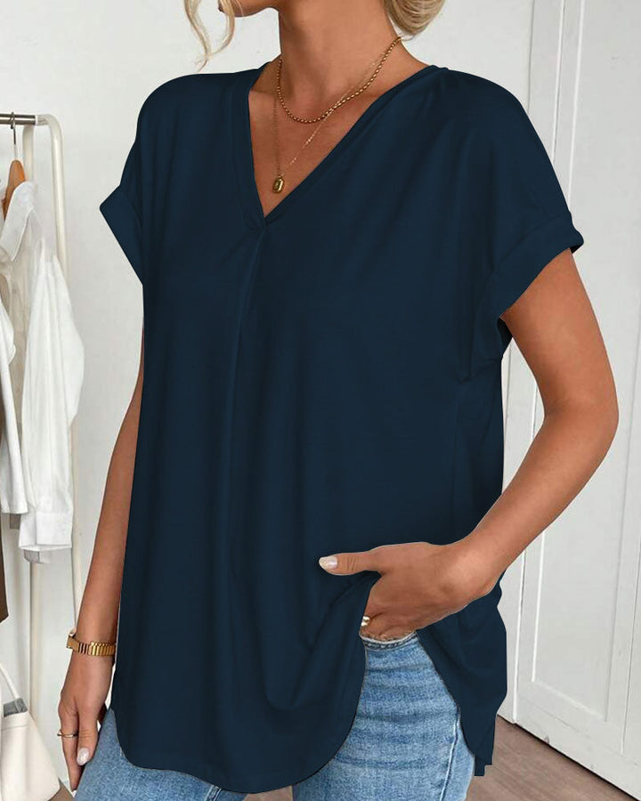 Avery | Patchwork Short-Sleeve Tee