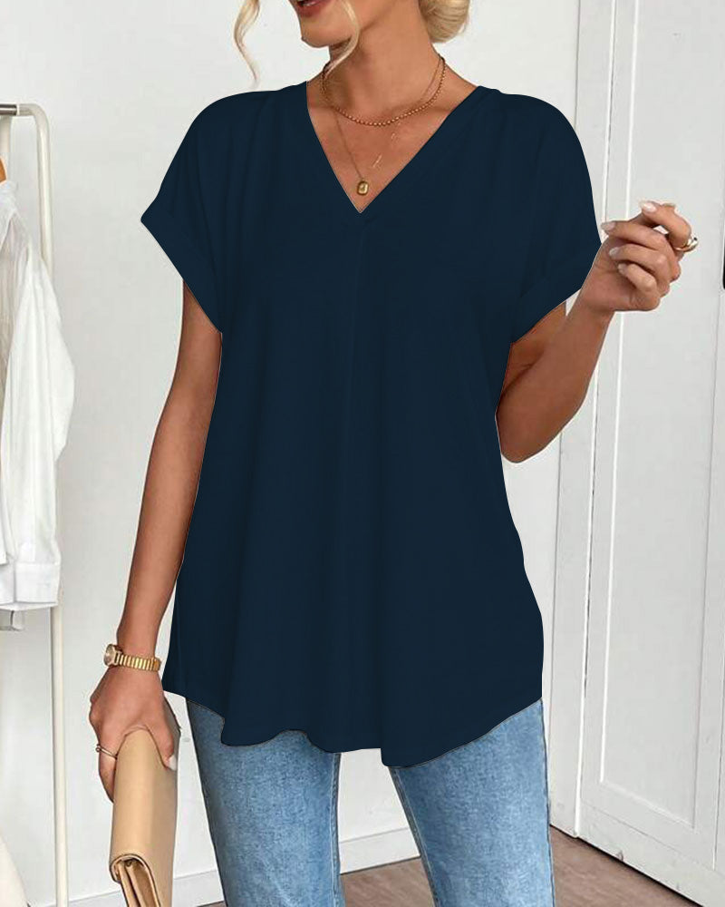 Avery | Patchwork Short-Sleeve Tee
