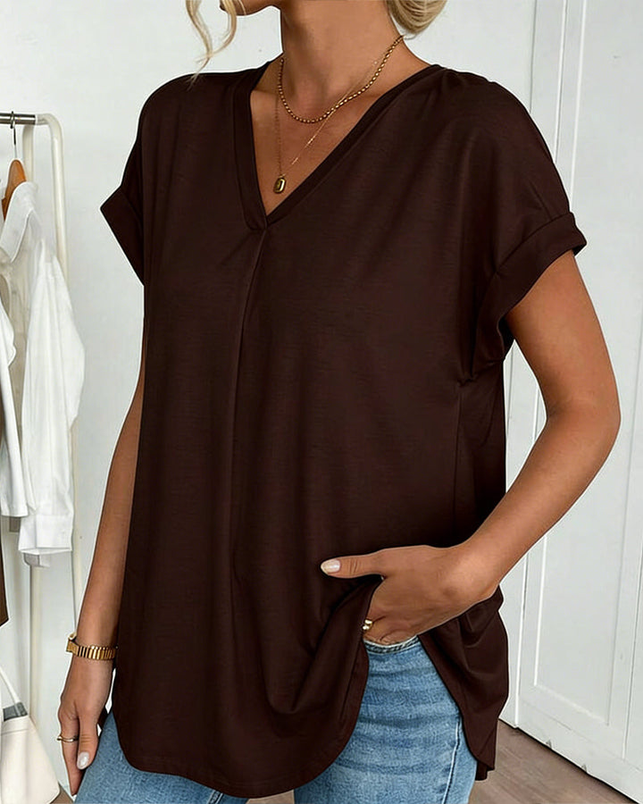 Avery | Patchwork Short-Sleeve Tee