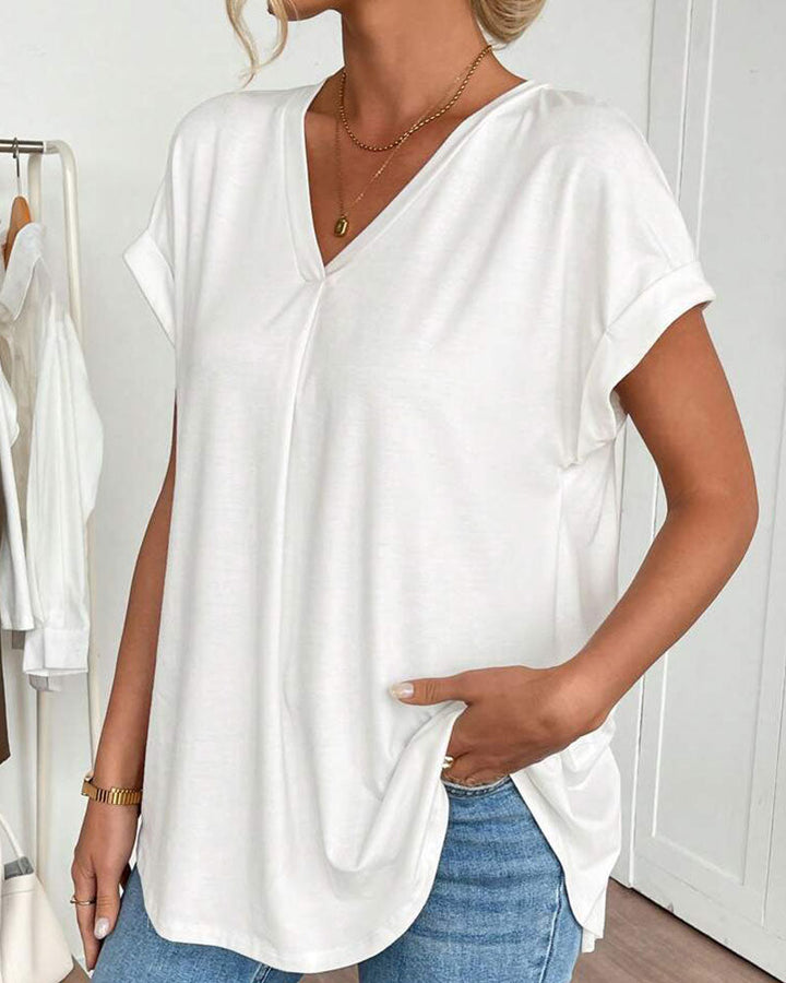 Avery | Patchwork Short-Sleeve Tee