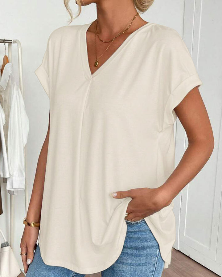 Avery | Patchwork Short-Sleeve Tee