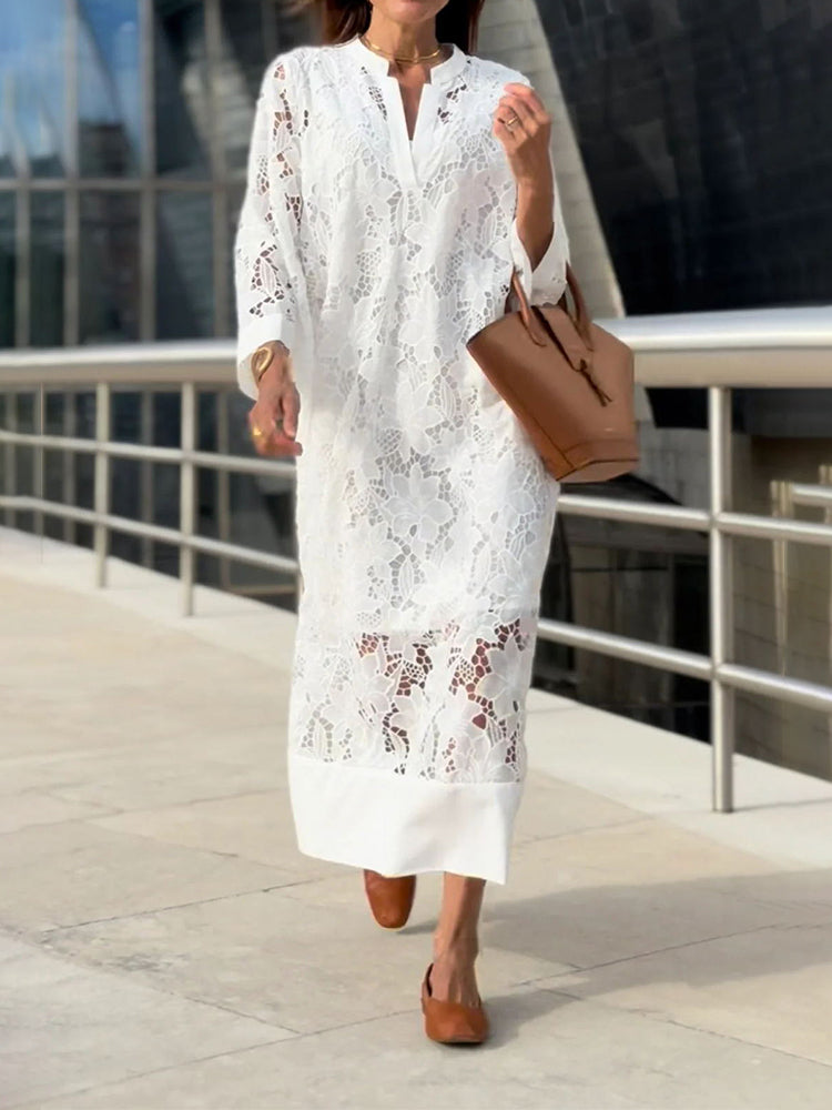 Nerisse - Comfortable Lace Dress