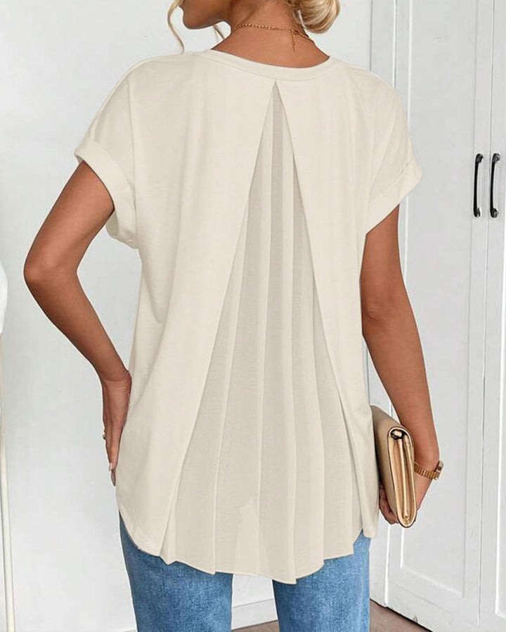 Avery | Patchwork Short-Sleeve Tee