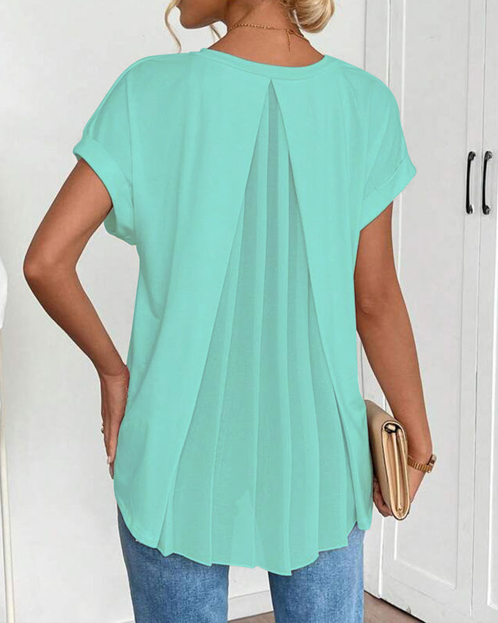 Avery | Patchwork Short-Sleeve Tee