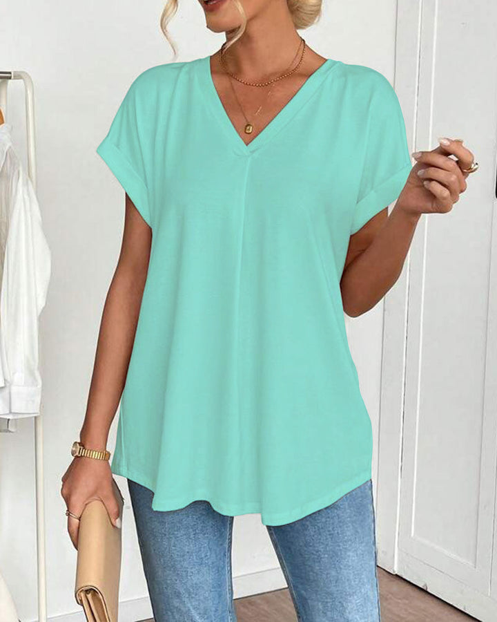 Avery | Patchwork Short-Sleeve Tee