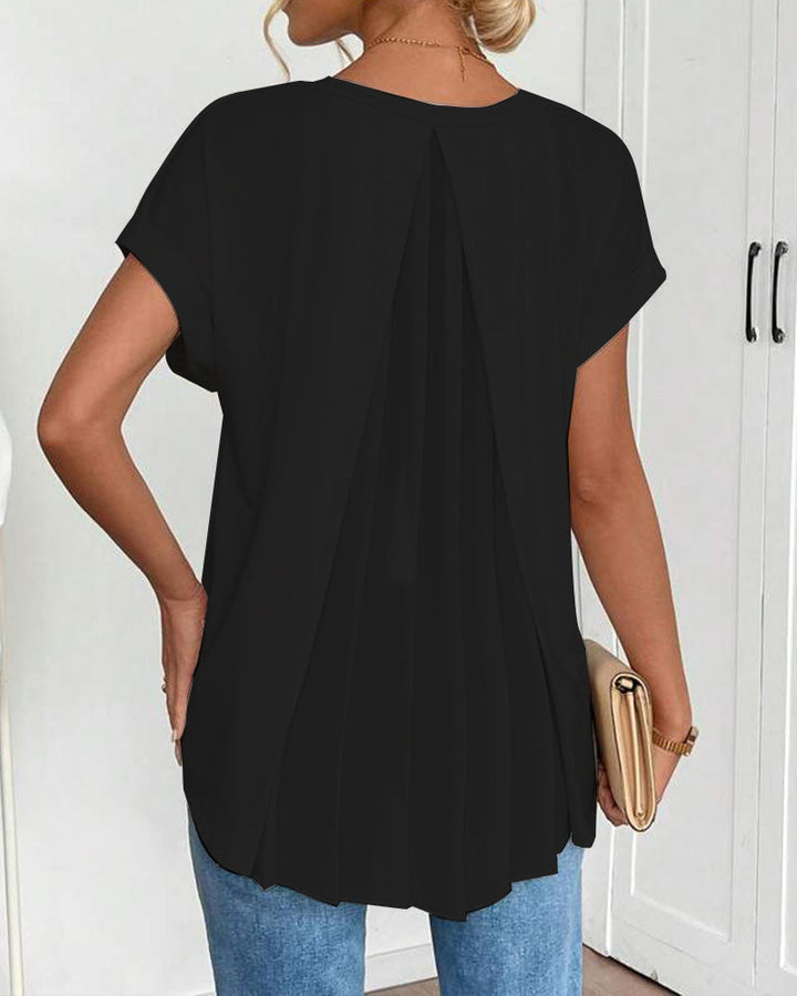 Avery | Patchwork Short-Sleeve Tee