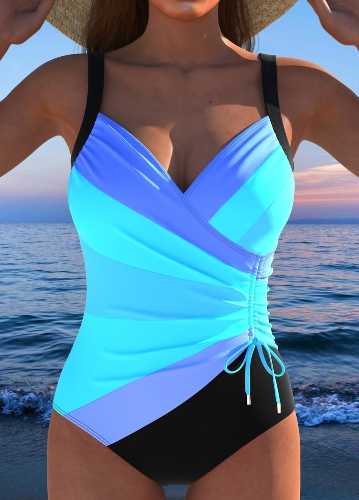 Avery | Colorful Print One-Piece Swimsuit