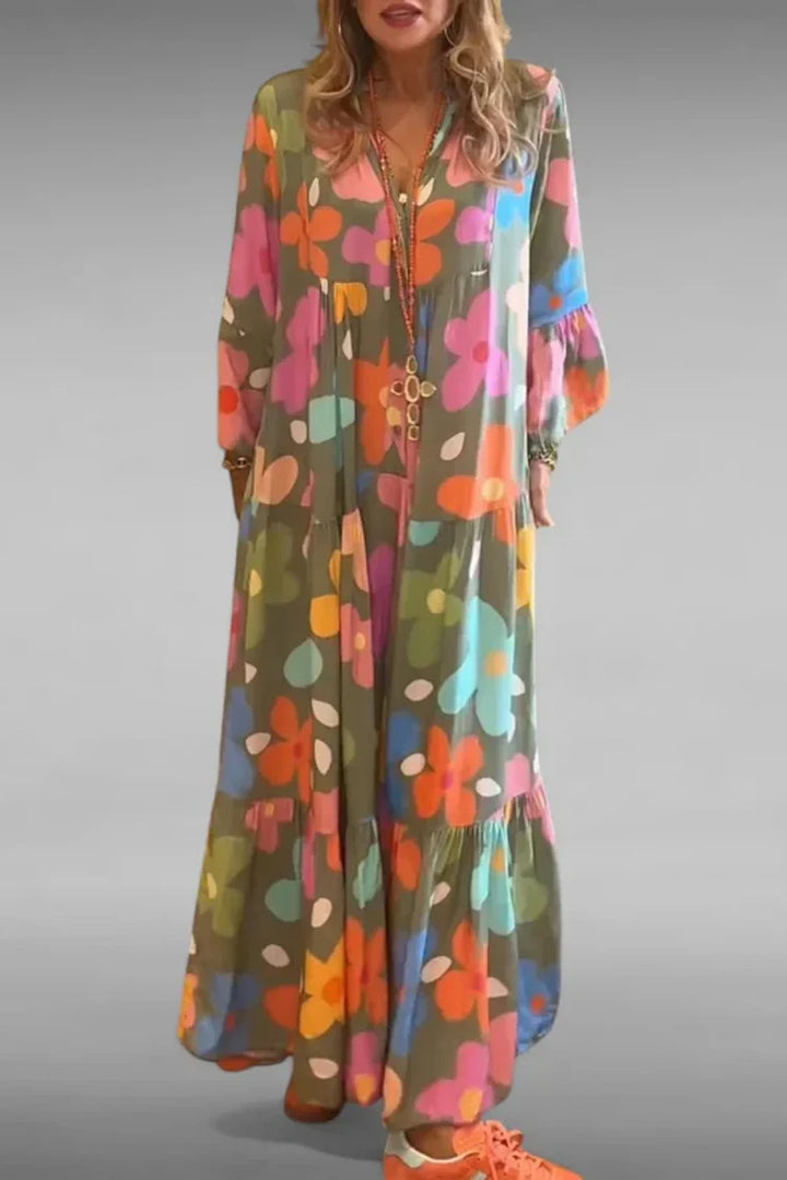 Victoria | Floral Maxi Dress