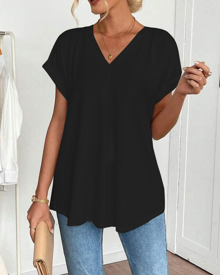 Avery | Patchwork Short-Sleeve Tee