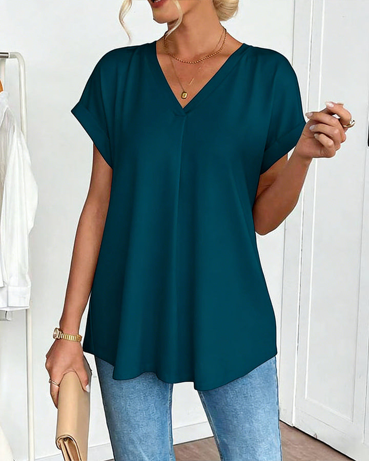 Avery | Patchwork Short-Sleeve Tee