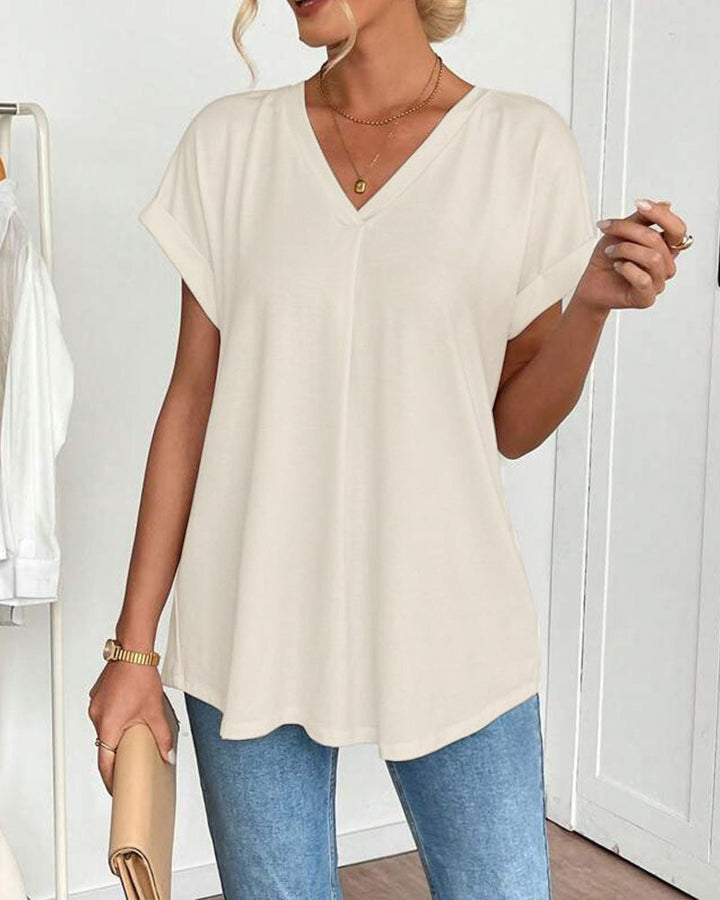 Avery | Patchwork Short-Sleeve Tee