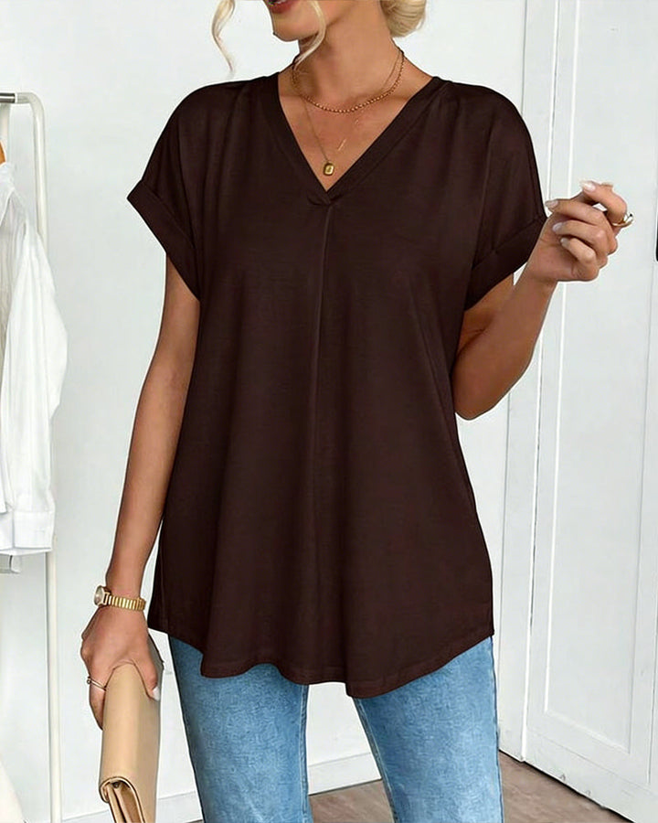 Avery | Patchwork Short-Sleeve Tee