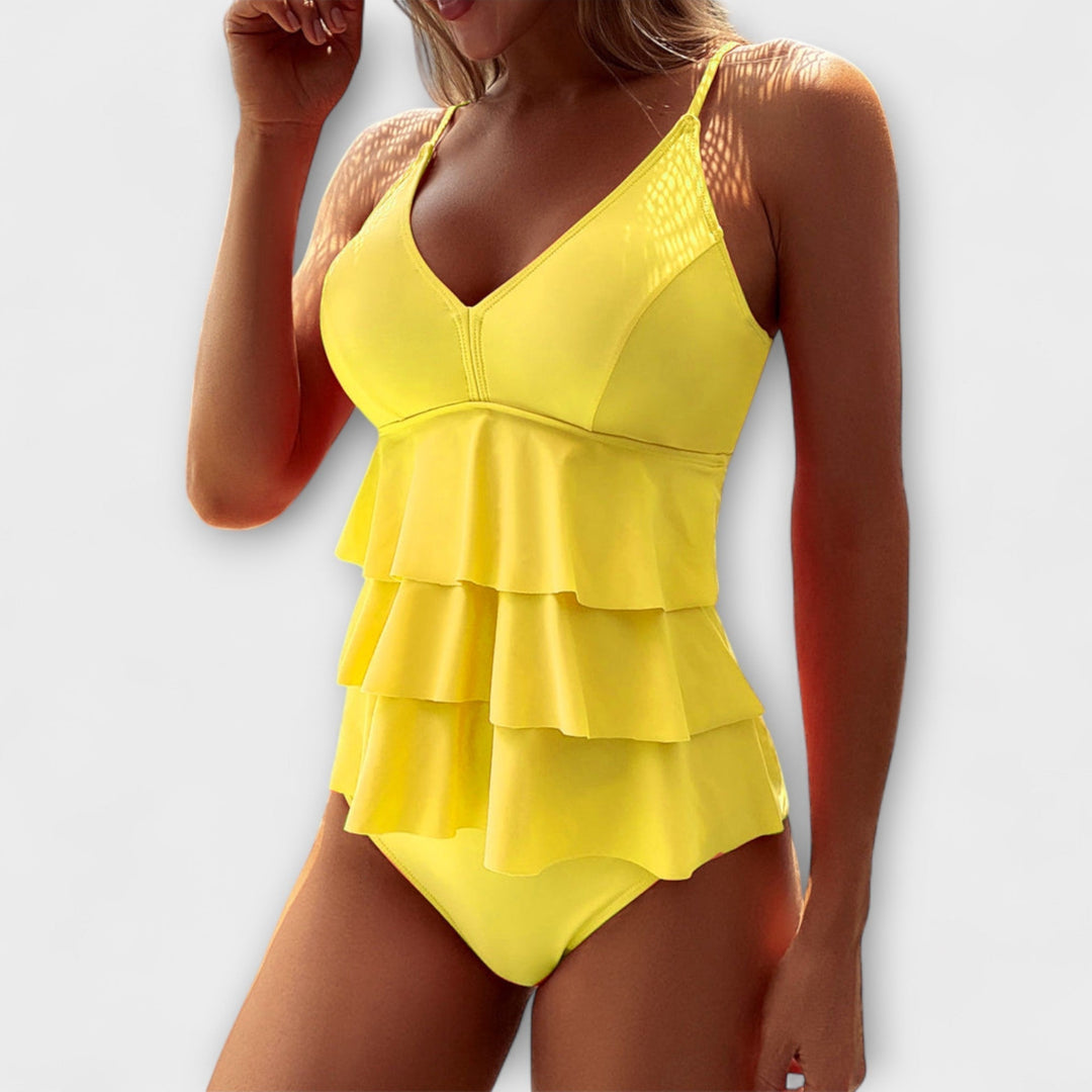 Avery | Star Print One-Piece Swimsuit