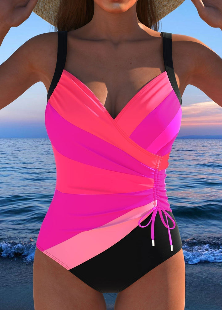 Avery | Colorful Print One-Piece Swimsuit