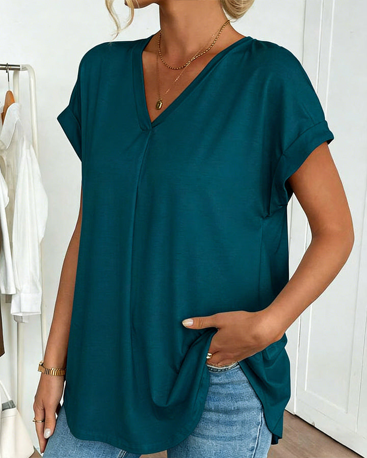 Avery | Patchwork Short-Sleeve Tee