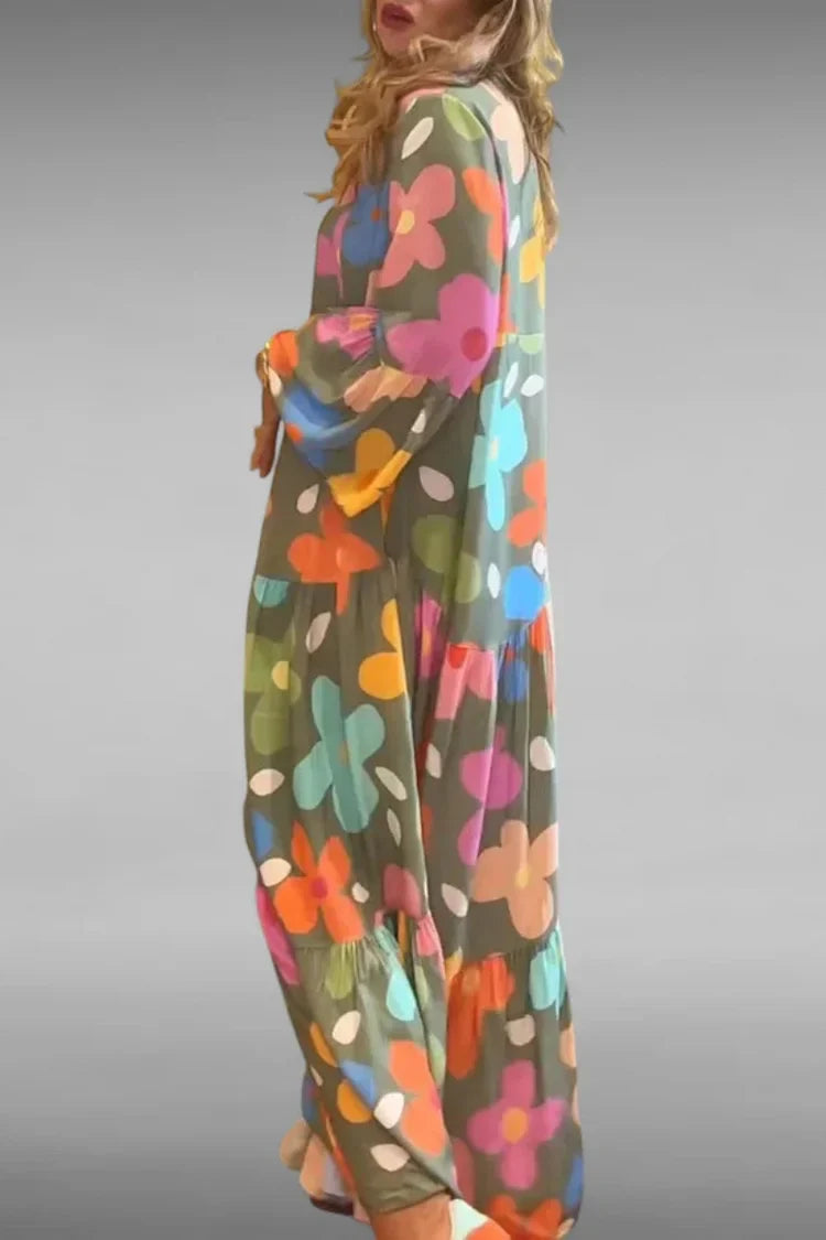 Victoria | Floral Maxi Dress