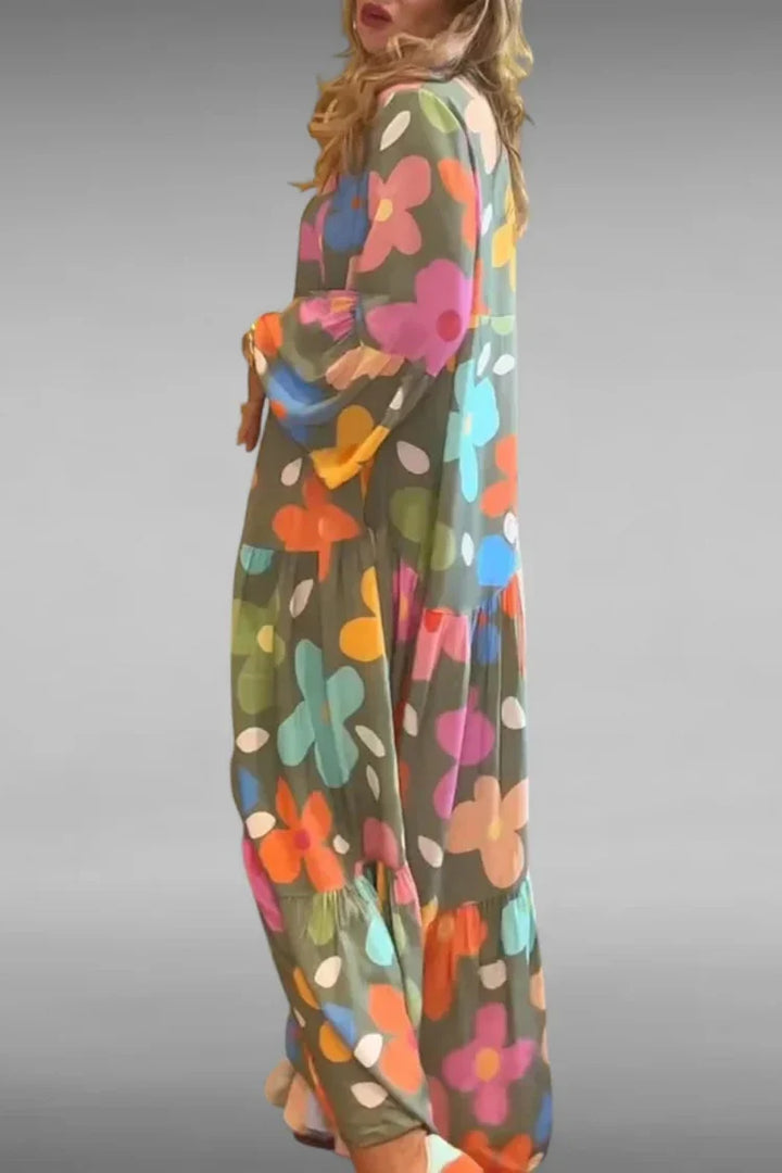 Victoria | Floral Maxi Dress