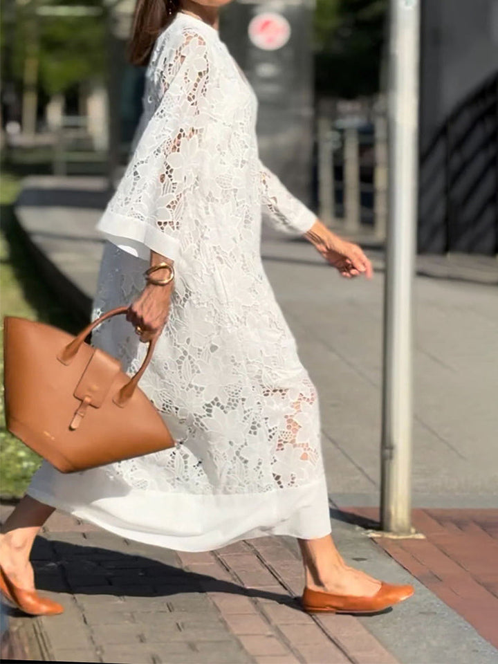 Nerisse - Comfortable Lace Dress