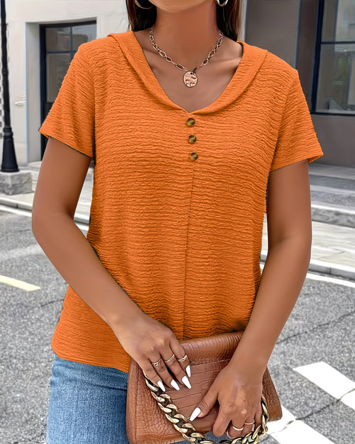 Grace | Cotton Peter Pan Collar Top