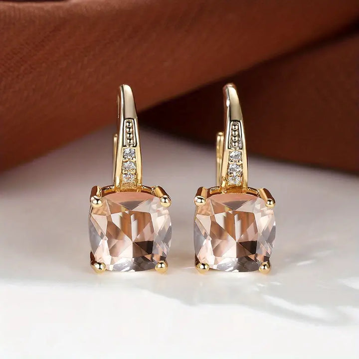 Selvara – Deep Blue Statement Earrings