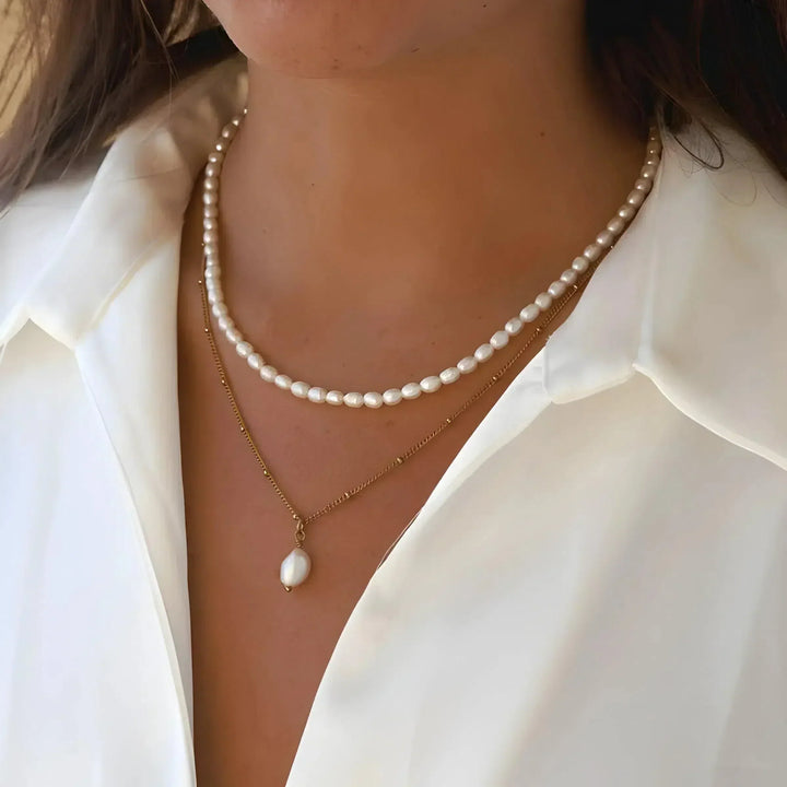 Alonéa | Duo of Freshwater Pearl Necklaces