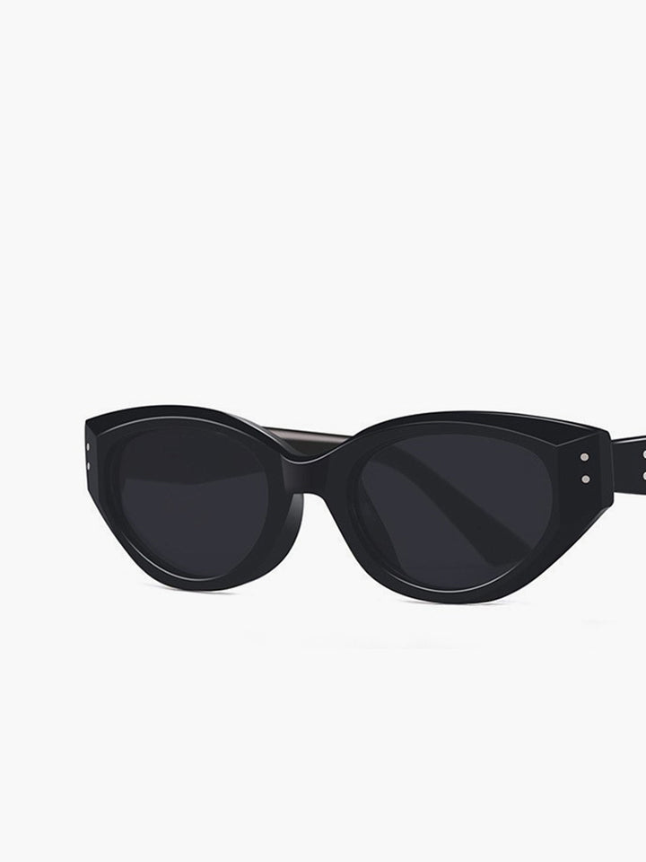 Sunglasses, silver logo on the arms, acetate, Women's