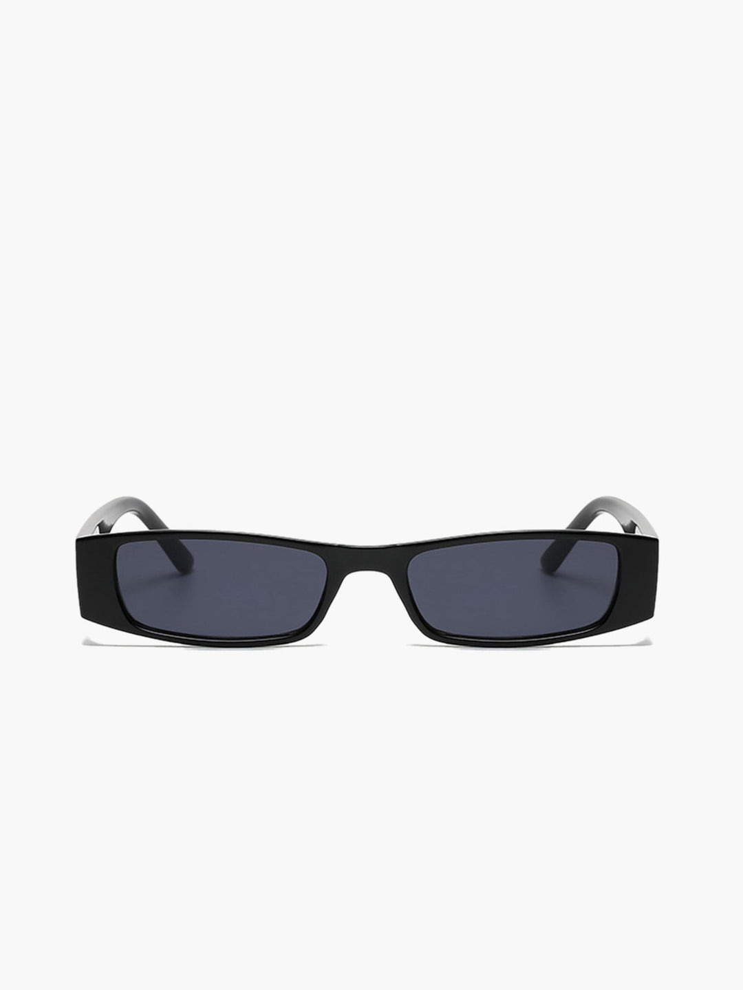 Sunglasses, slim rectangular frame, plastic/acetate, women's