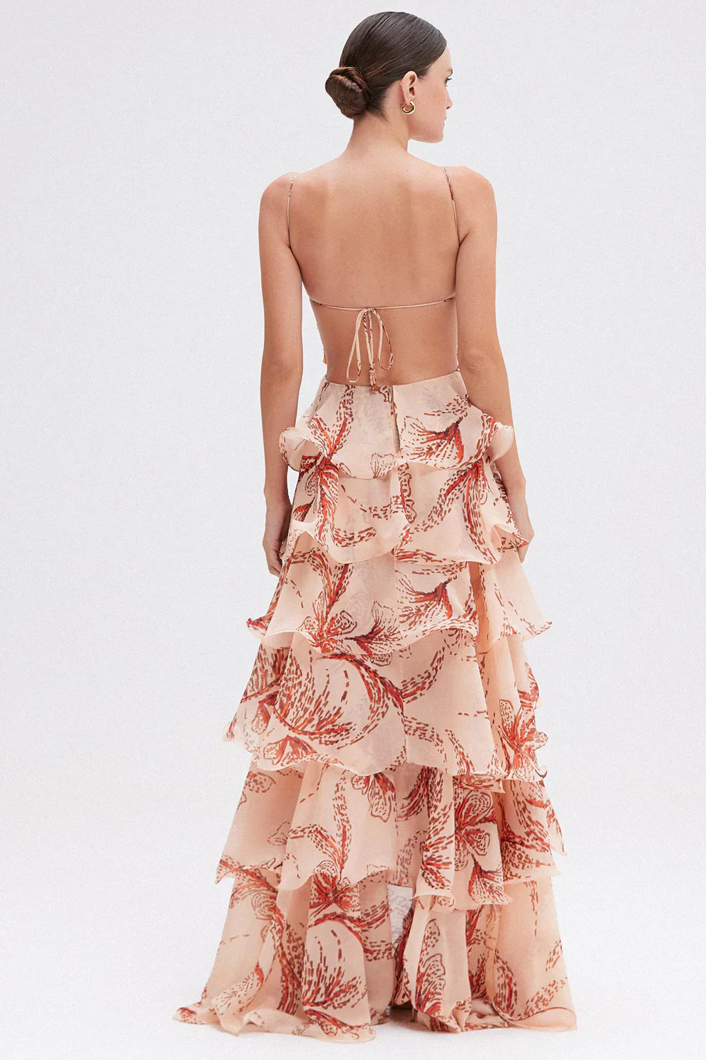 Grace | Ruffle Midi Dress