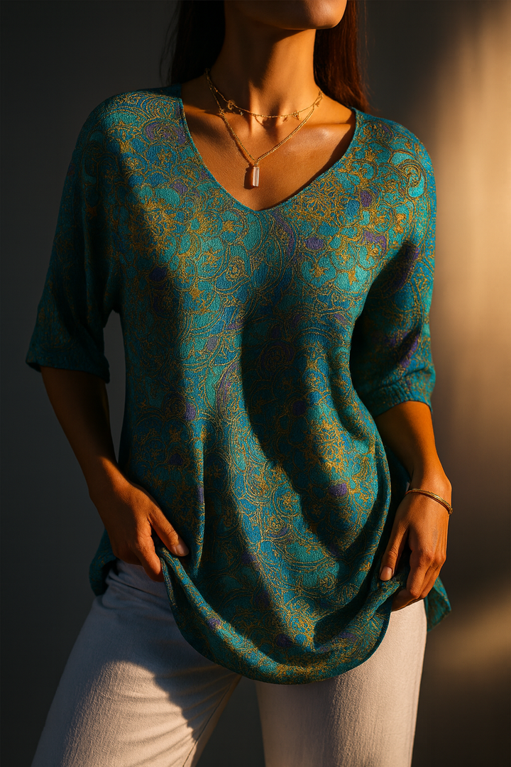 Casual Retro Knit Pullover for Women