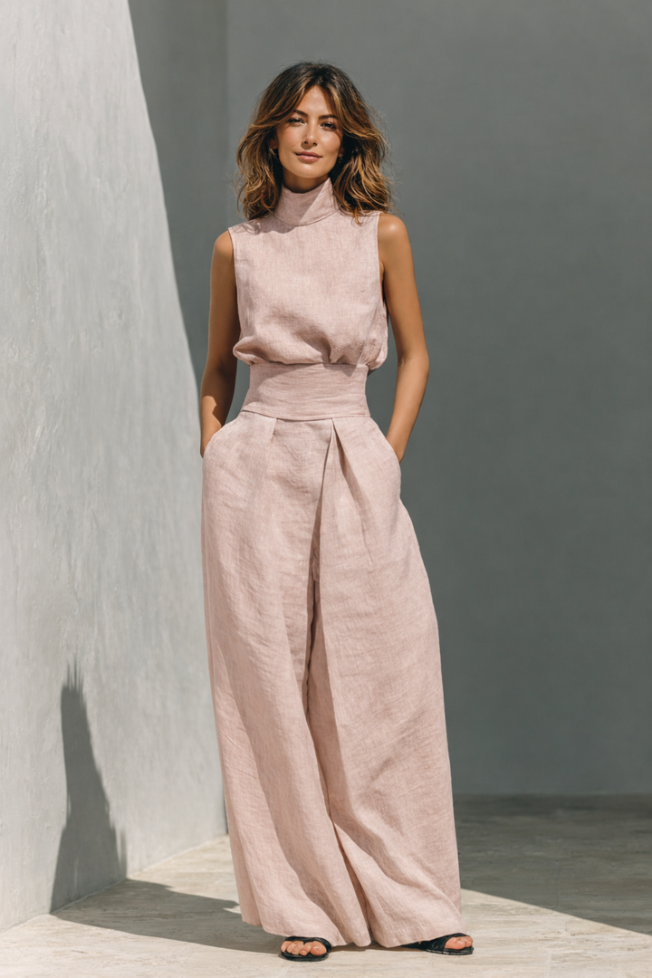 Riley | Linen Cotton Two-Piece Set
