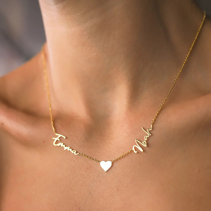 Keila – Personalized Duo Name Necklace