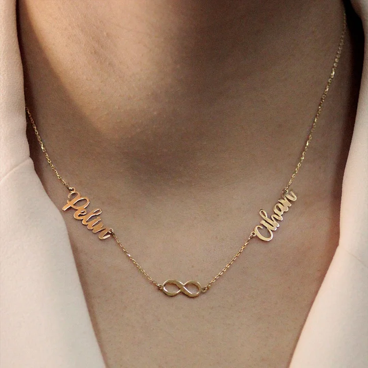 Keila – Personalized Duo Name Necklace