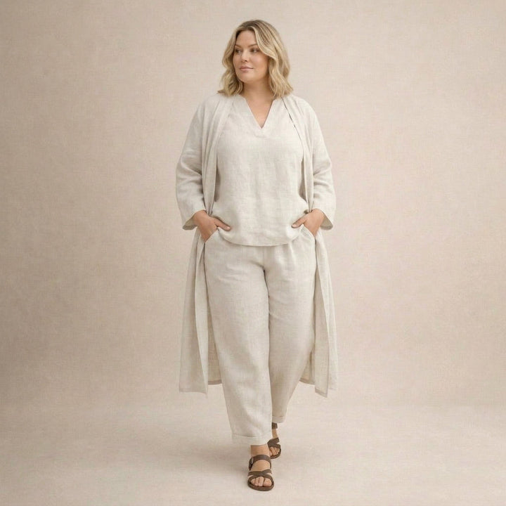 Marianne | Loose Linen Set