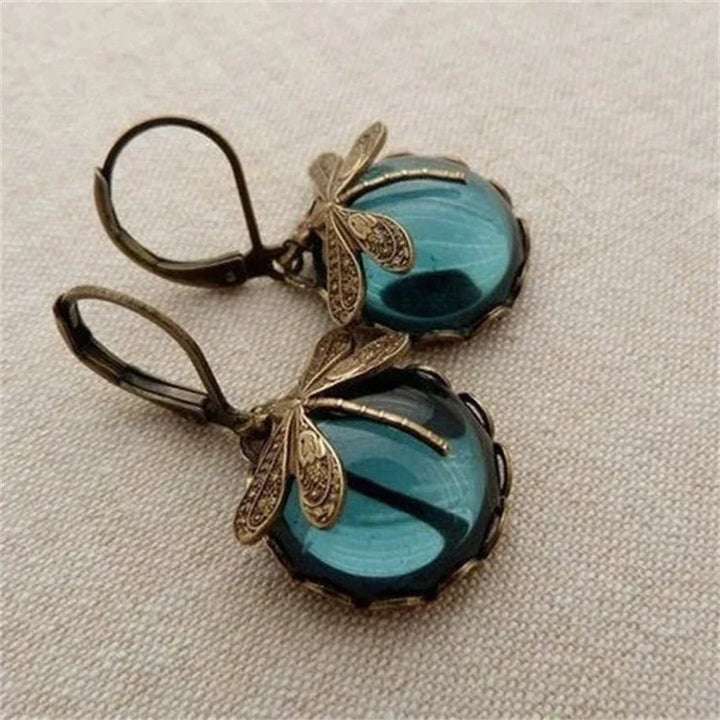 Lyvelle – Vintage-Style Dragonfly Earrings