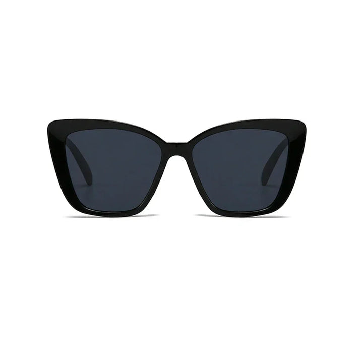 Sunglasses, large cat-eye frame in leopard print, plastic/acrylic, Women's