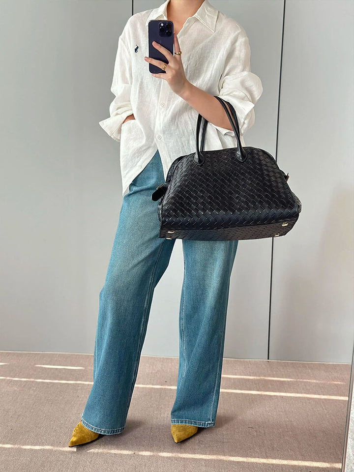 Carmeline | Woven Tote Bag