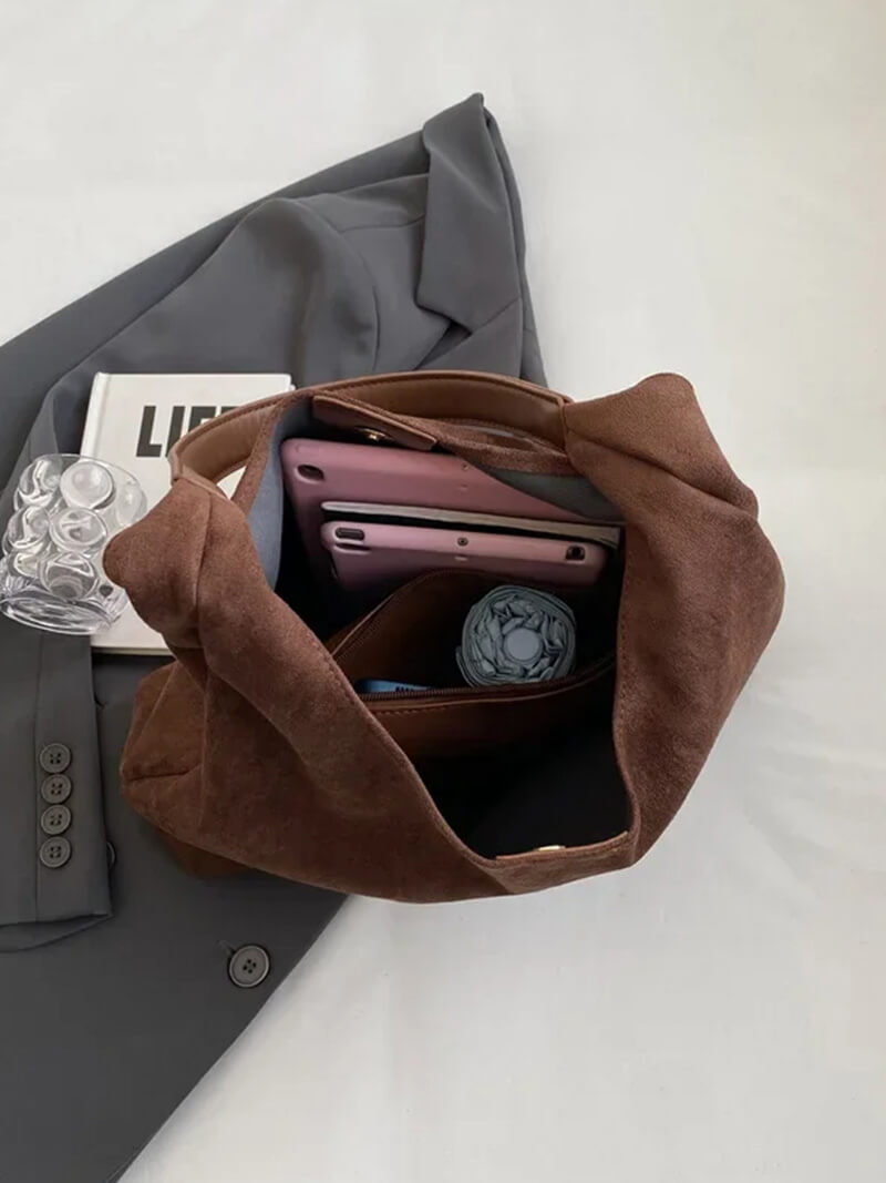 Carmina | Suede Bag
