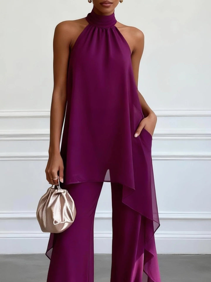 Grace | Halter Two-Piece Set