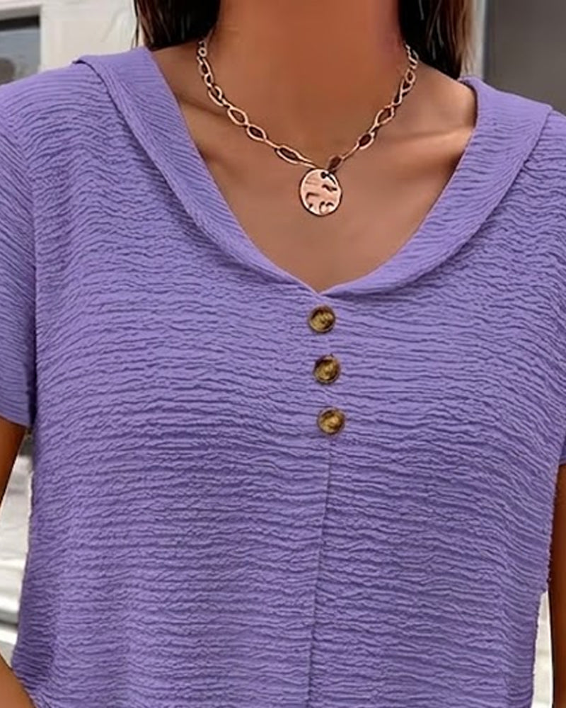 Grace | Cotton Peter Pan Collar Top