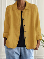 Addison | Women's Classic Lightweight Shirt Cardigan, Lightweight Summer Top for Holidays and Casual Wear, Lightweight Summer Top for Holidays and Casual Wear - image 11