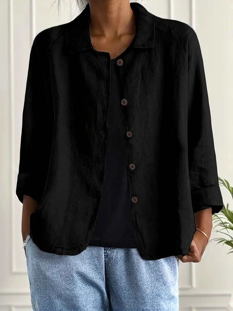Addison | Women's Classic Lightweight Shirt Cardigan, Lightweight Summer Top for Holidays and Casual Wear, Lightweight Summer Top for Holidays and Casual Wear - image 8