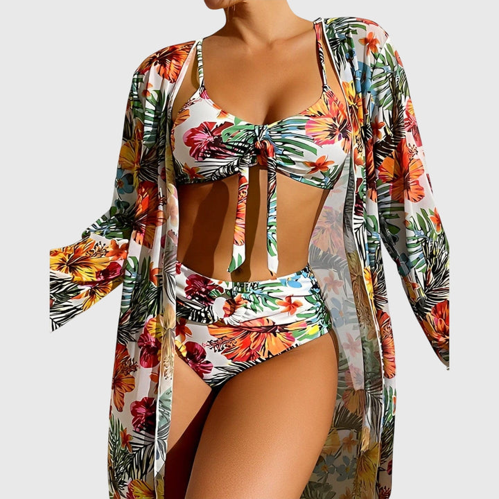 Avery | Colorblock Bikini Set